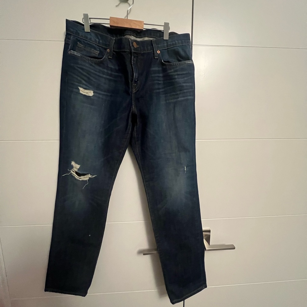 Ladies JBrand Boyfriend Aidan Ringer Jeans
